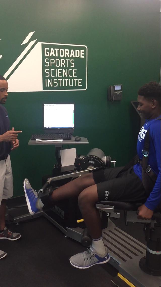 Eric Goes To The Gatorade Sports Science Institute